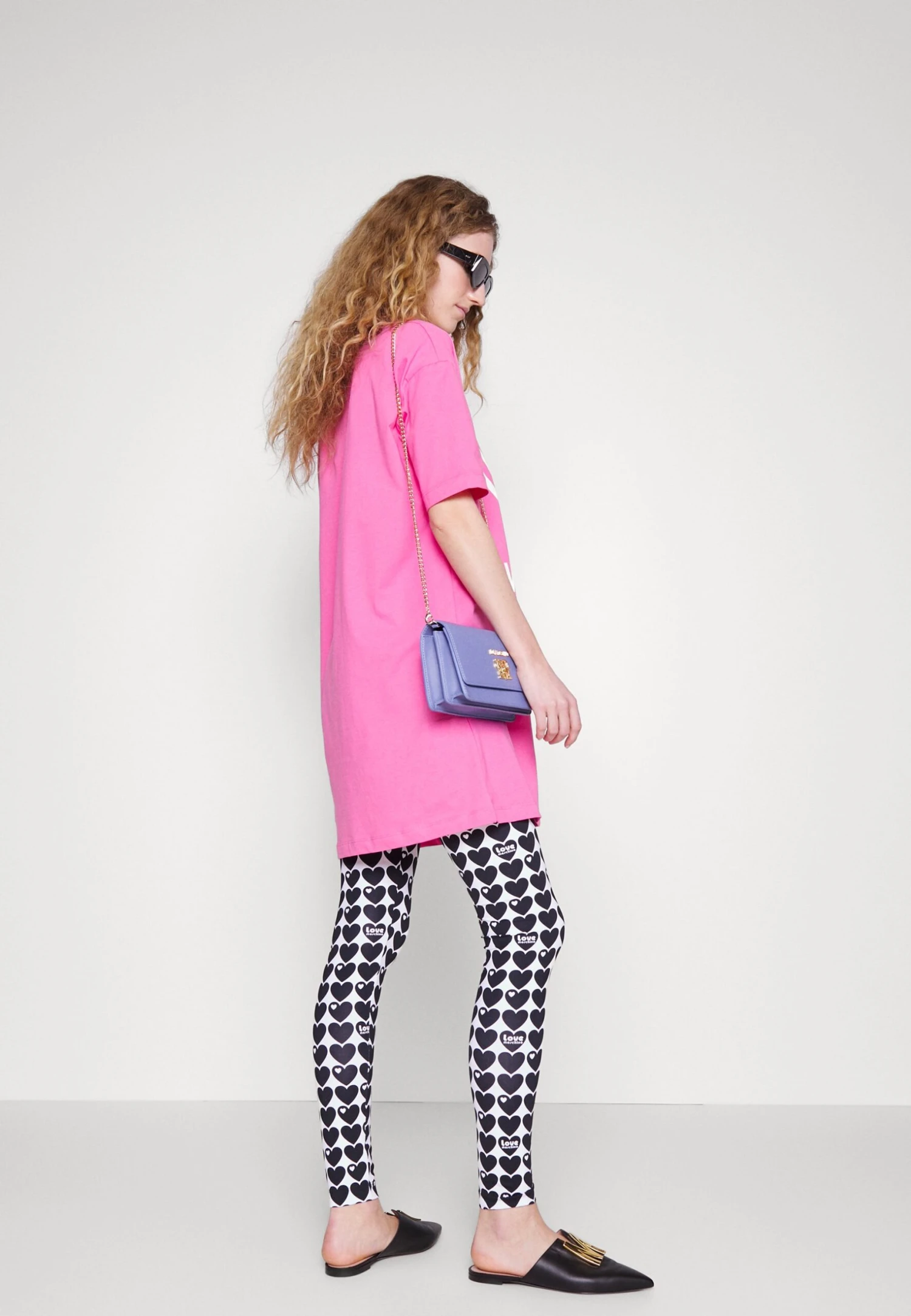 LOVE MOSCHINO Leggings - Trousers - White 4 LOVE MOSCHINO Leggings - Trousers - White - Image 4