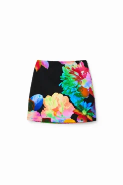 Desigual Fal Tulip - Mini Skirt - Black -Esprid Shop a43605e425ef4327abaeeed0e69b067a scaled