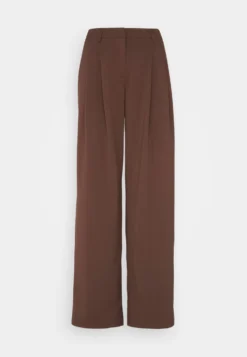 NA-KD Mid Waisted Oversized Trousers - Trousers - Brown -Esprid Shop a49155ae8986404b8a39f32ab8eadb85 scaled