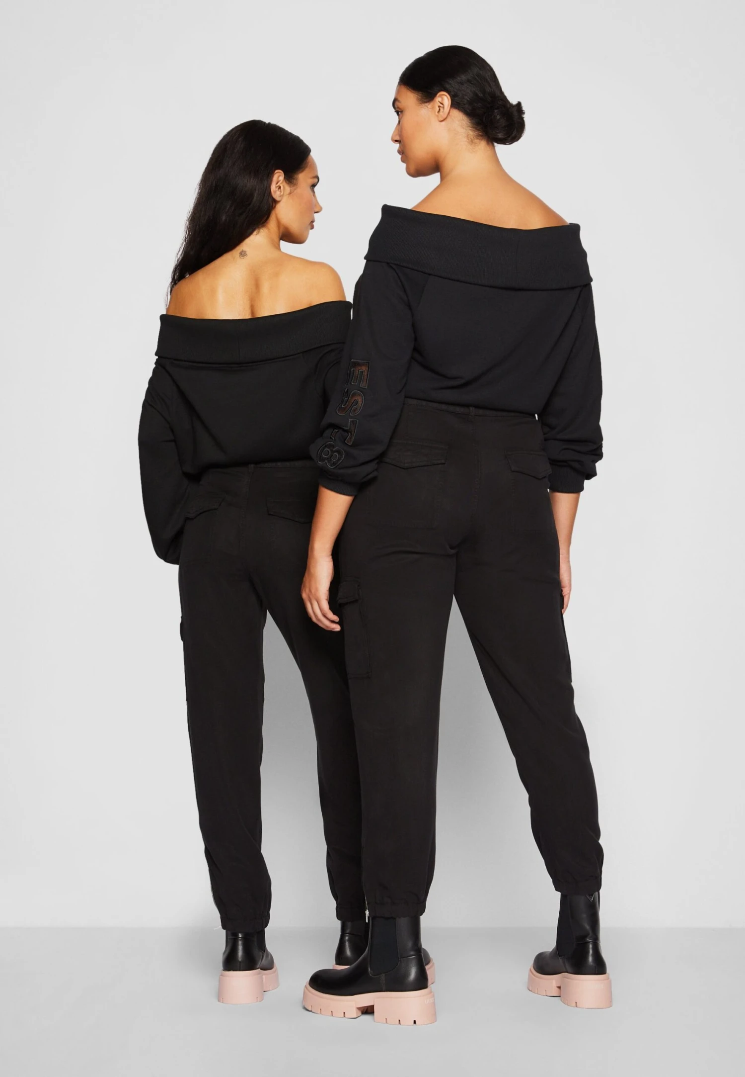 Guess Bowie- Trousers - Schwarz 3 Guess Bowie- Trousers - Schwarz - Image 3