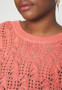 Vero Moda Curve Vmverena Open Bow- Jumper - Georgia Peach -Esprid Shop af5170861b294151b07d511f7165f80c scaled