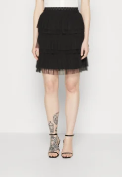 Ikks Jupe - Pleated Skirt - Noir