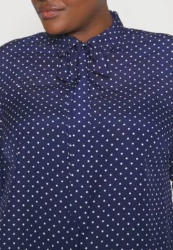 Katazrina - Button-Down Blouse - Navy/Cream -Esprid Shop b8121957b9474cb2995fd53bae8992a2 scaled