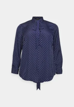 Katazrina - Button-Down Blouse - Navy/Cream -Esprid Shop c04aa2bb9fe34a47bfa92df7e74097ff scaled