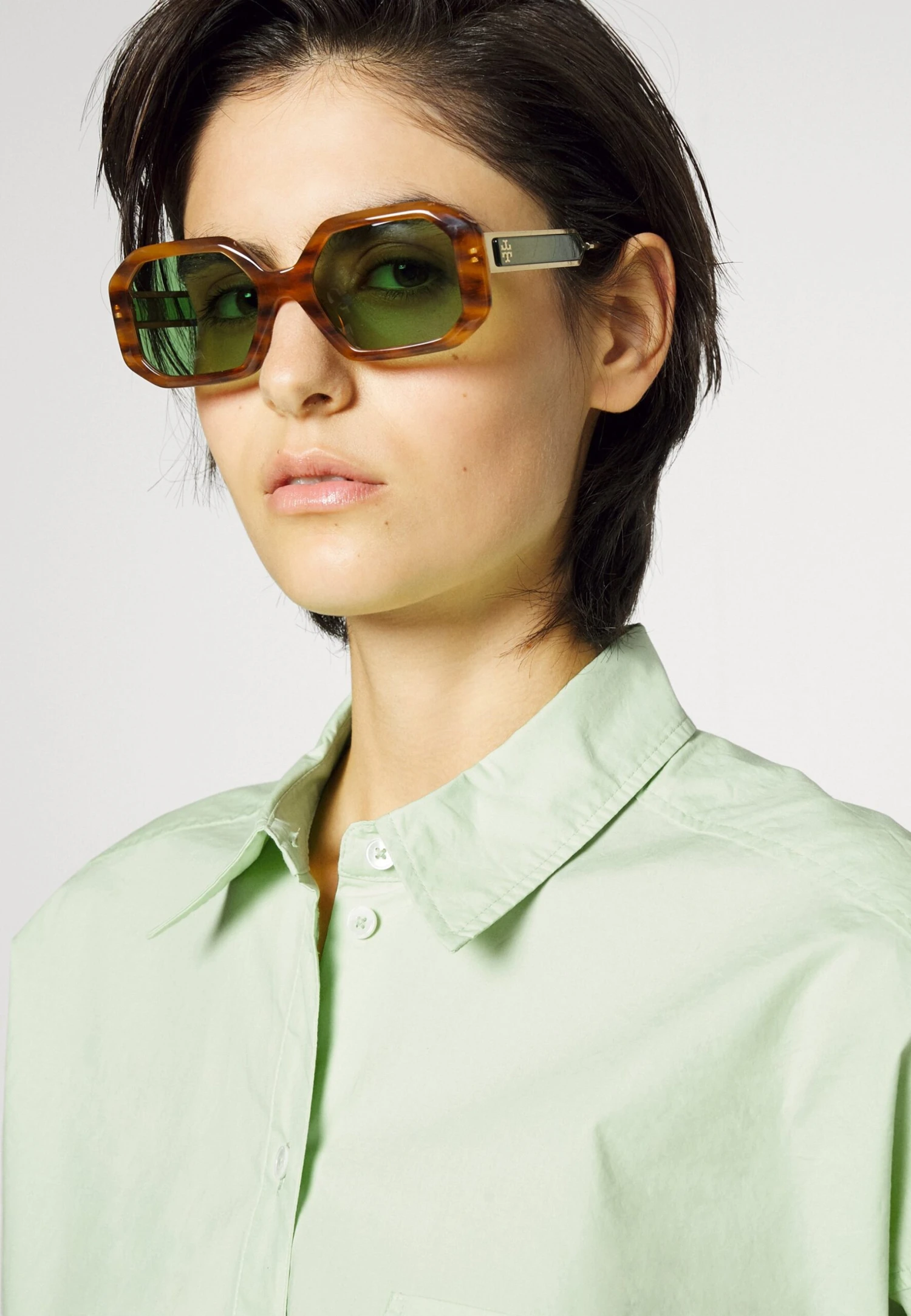 DRYKORN Aake - Button-Down Blouse - Yellow 6 DRYKORN Aake - Button-Down Blouse - Yellow - Image 6