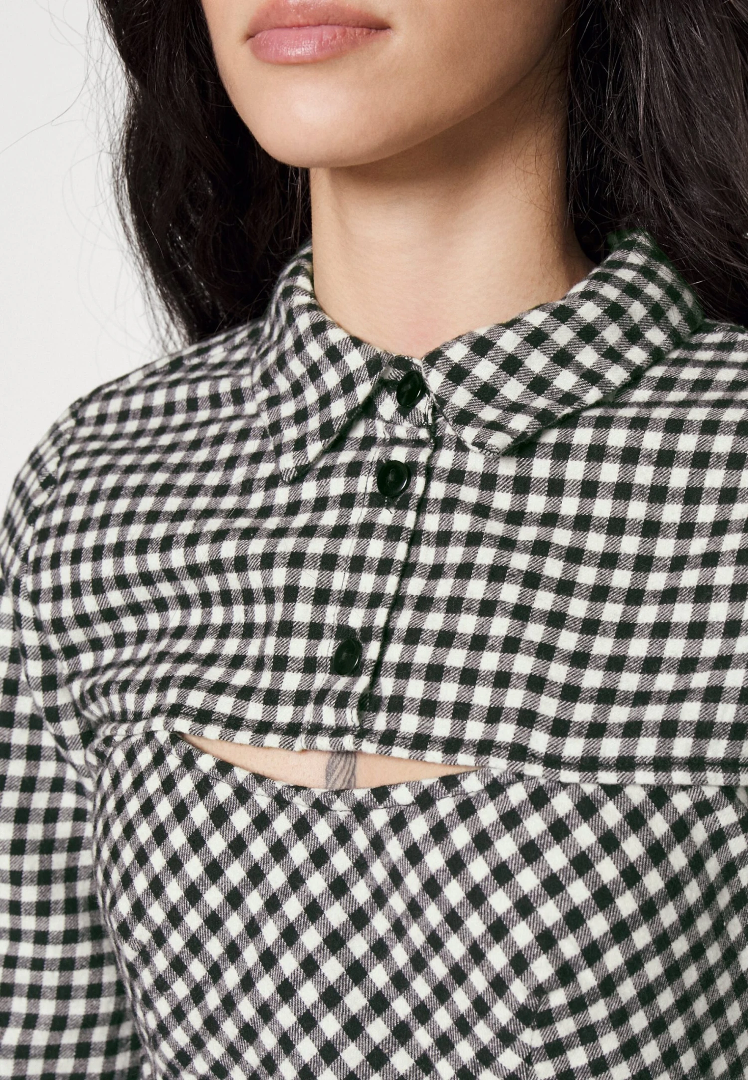 Noisy May Petite Nmerik Overlay - Blouse - Black 5 Noisy May Petite Nmerik Overlay - Blouse - Black - Image 5