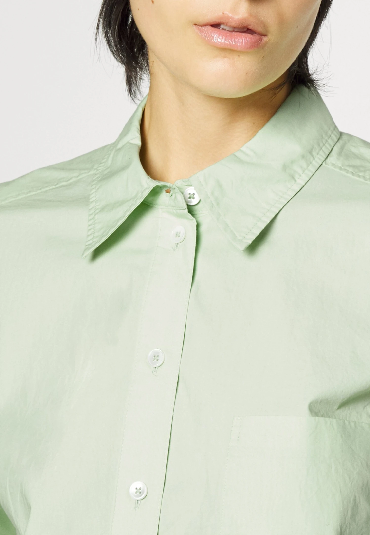 DRYKORN Aake - Button-Down Blouse - Yellow 4 DRYKORN Aake - Button-Down Blouse - Yellow - Image 4