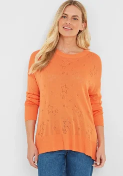 Harper - Jumper - Coral Peach