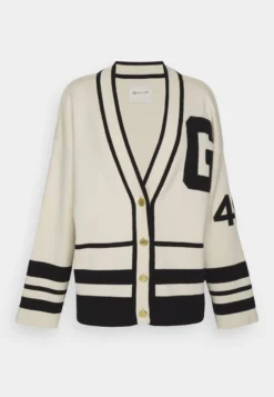 Gant V-Neck Cardigan - Cardigan - Ebony Black -Esprid Shop d36f72b2c92642e98f6224931d5fe2f6 scaled