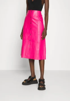 Ayden Appeal - A-Line Skirt - Fuchsia Purple