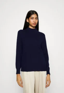 Mockneck - Jumper - Navy