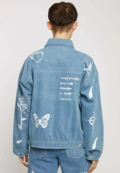 Tattoo Print - Denim Jacket -Esprid Shop e272631a561f409da9266ba285f01d27