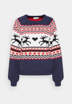 Vila Viholiday Christmas - Jumper - Navy Blazer -Esprid Shop e2b0354d6683474497de94b241efa5b6 scaled