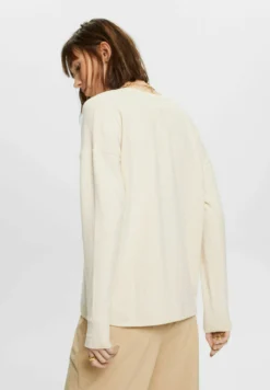 ESPRIT Jumper - Cream Beige -Esprid Shop e3913a89e50c4393a1490b0ee3926ea6
