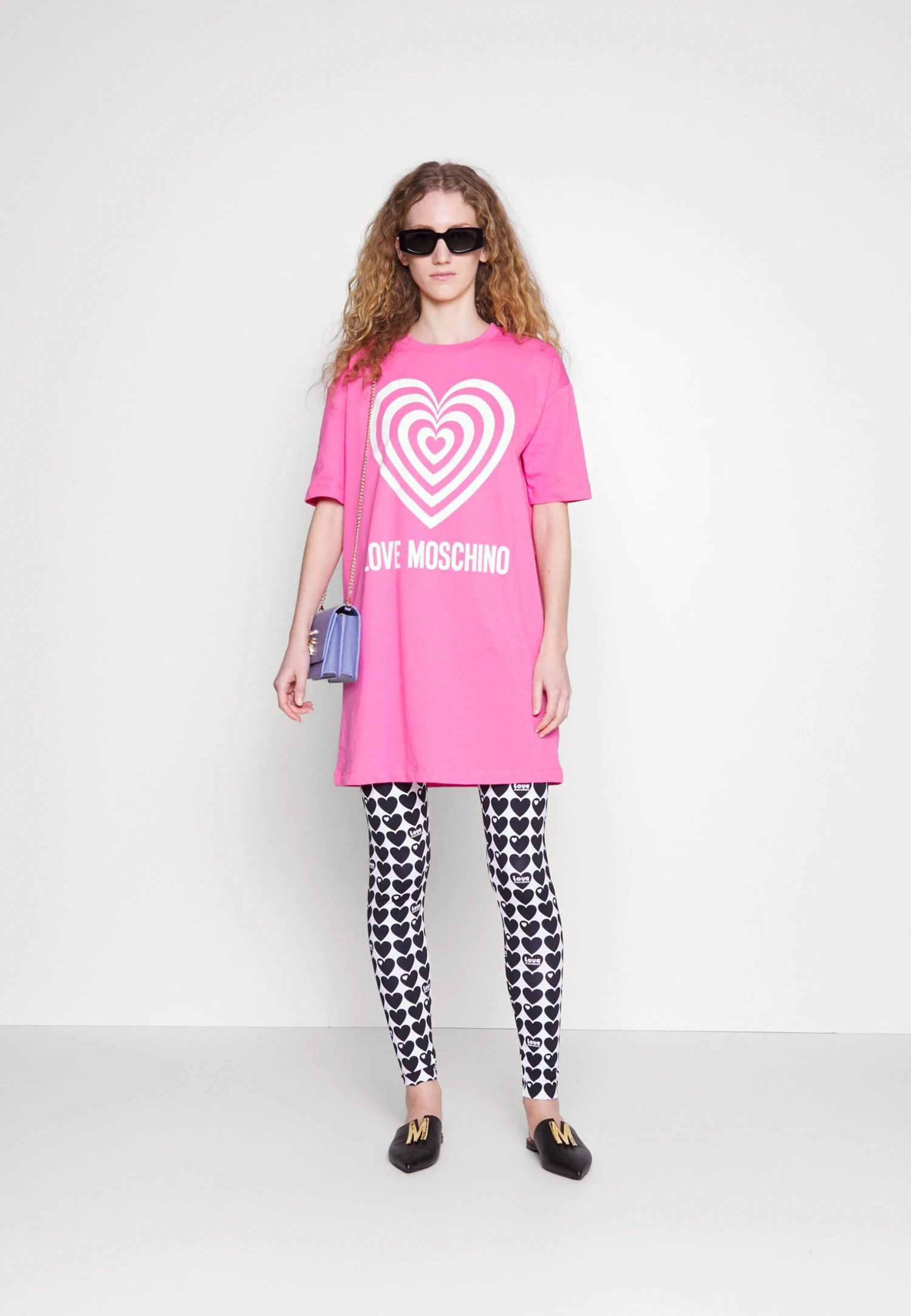 LOVE MOSCHINO Leggings - Trousers - White 2 LOVE MOSCHINO Leggings - Trousers - White - Image 2