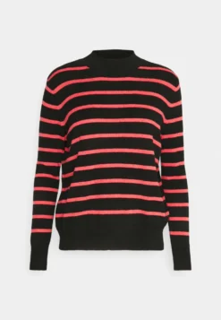 Marine Stripe - Jumper - Coral Pink/Black -Esprid Shop ea13d3a88288412ca46c7c0788ad7679 scaled