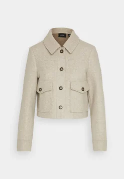 Vero Moda Vmvibe- Summer Jacket - Silver Mink Melange -Esprid Shop ece2ab6de1d64f41809ea9f296af87bc scaled