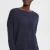ESPRIT Striped - Jumper - Navy
