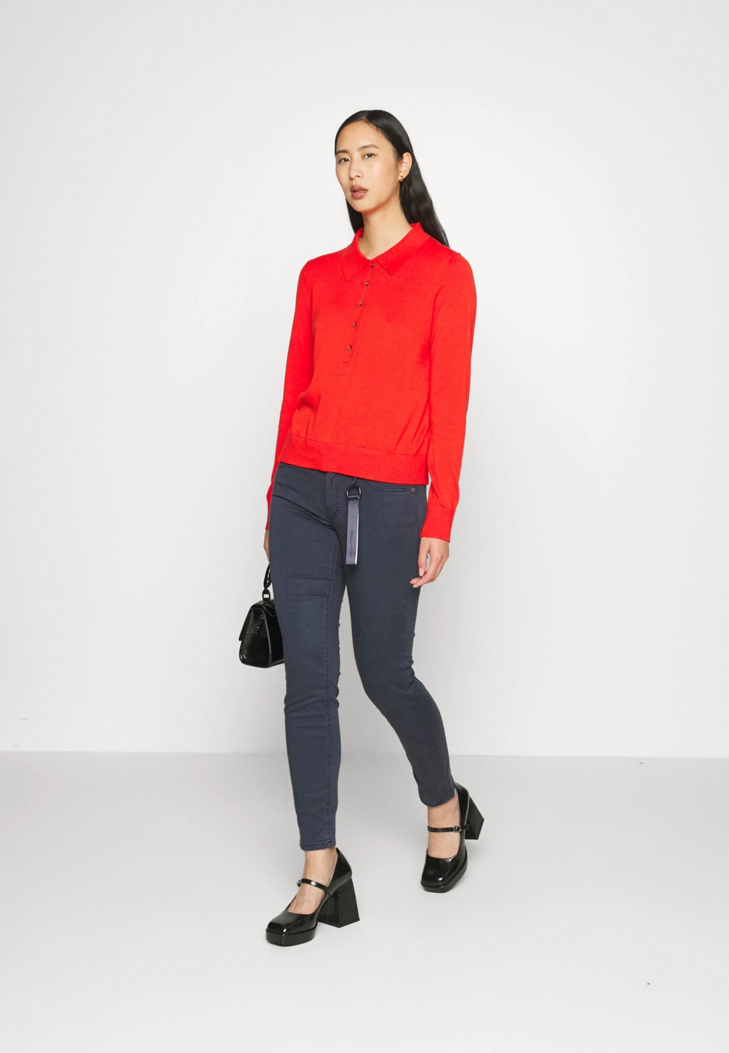 Marc O'Polo Lulea - Trousers - Midnight Blue 2 Marc O'Polo Lulea - Trousers - Midnight Blue - Image 2