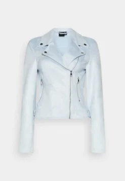 Vero Moda Tall Vmjose Short Jacket - Faux Leather Jacket - Skyway