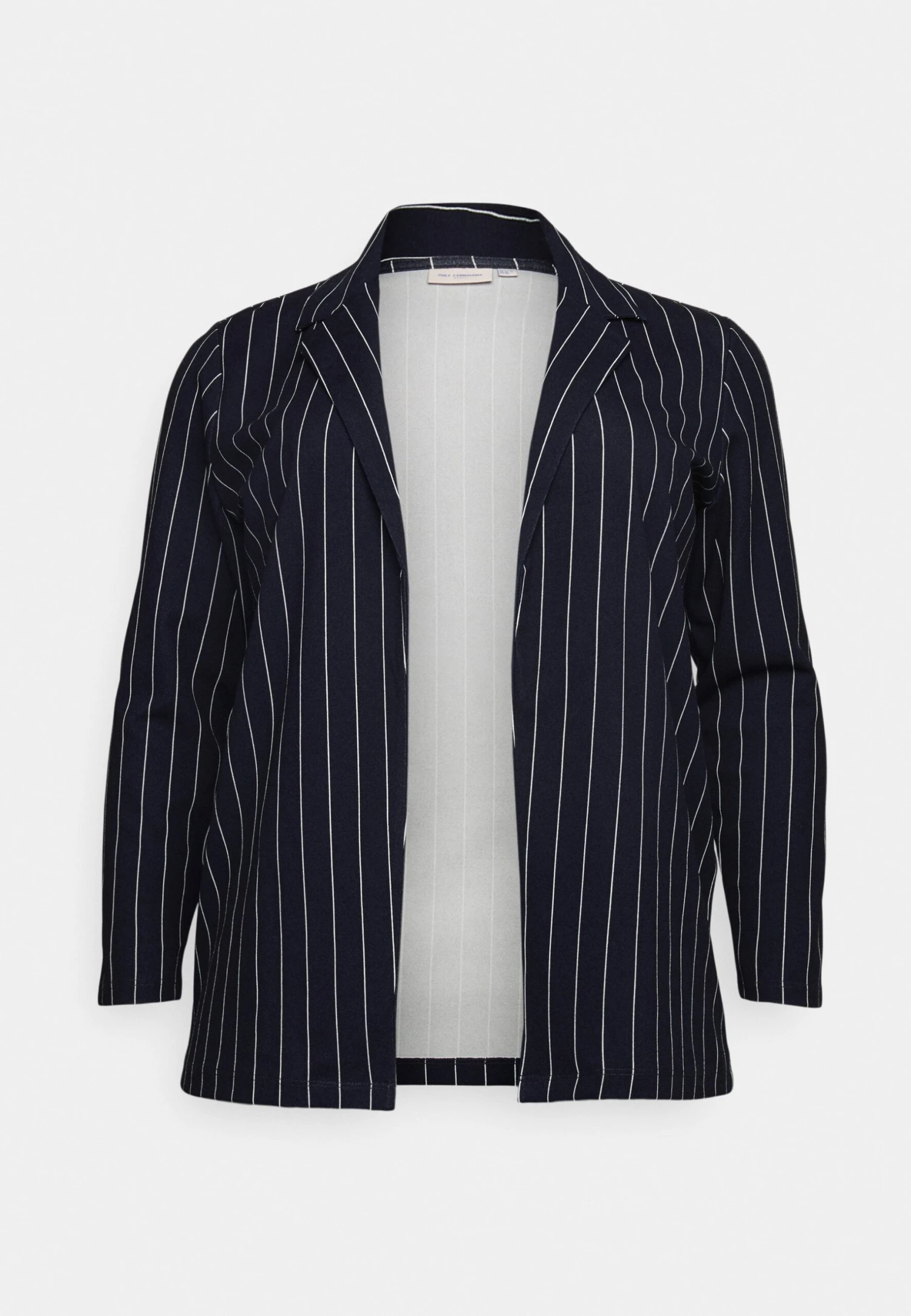 ONLY CARMAKOMA Carsania- Blazer - Night Sky Stripes/Cloud Dancer 5 ONLY CARMAKOMA Carsania- Blazer - Night Sky Stripes/Cloud Dancer - Image 5