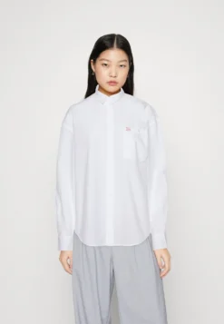 BDG Urban Outfitters Hollie - Button-Down Blouse - White